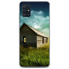 Силиконовый чехол "Домик в поле" на Samsung Galaxy A51 / Самсунг Гэлакси А51 Case Place