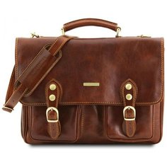 Кожаный портфель Tuscany Leather Modena TL141134 Коричневый