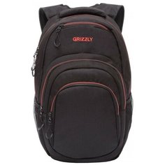 Рюкзак Grizzly RQ-003-3 черный- красный