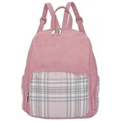 Рюкзак OrsOro DS-0142 розовая клетка