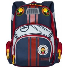 Рюкзак Grizzly RS-992-11 темно-синий-красный
