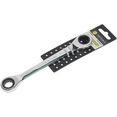 Ключ накидной ER-71314H трещоточный 13х14мм (на держателе) эврика 1/25