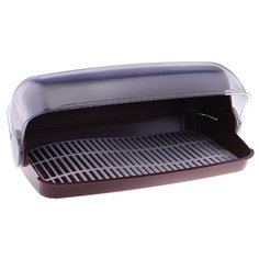 Хлебница "Пышка" большая коричневая ПЦ1673КЧ 687465 Plastic Centre