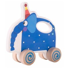 Каталка-игрушка Деревяшки Слон Ду-Ду 18WRT01E / 19WRT01E синий