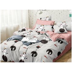 Комплект постельного белья Sleeping Place Поплин 100% хлопок 334П-200-70 Евро Пд. 200х220, Пр. 220х240, Нав. 70х70 (2 шт