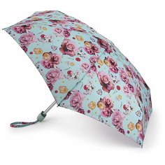 Зонт Механика 5 сложений Складной Fulton Tiny цвет Голубой холодный размер L501-4039