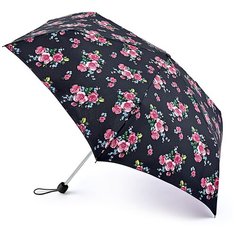 Зонт Механика 3 сложения Складной Fulton Superslim цвет Фуксия темный размер L553-4131