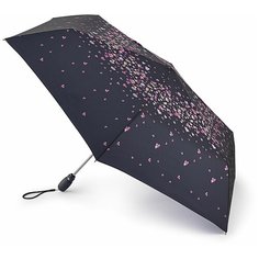 Зонт Автомат 3 сложения Складной Fulton OpenClose Superslim цвет Розовый размер L711-4038