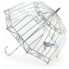 Зонт Трость Механика Fulton Birdcage цвет Белый размер L719-1934