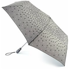 Зонт Автомат 3 сложения Складной Fulton OpenClose Superslim цвет Серый размер L711-3961
