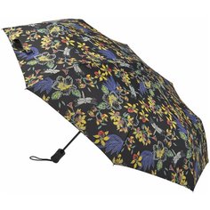 Зонт Автомат 3 сложения Складной Fulton OpenClose-6 цвет Синий тёмный размер R348-4104