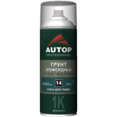 Аэрозольный грунт-праймер Autop 1К Epoxy SPOT Primer светло-серый 0.5 л