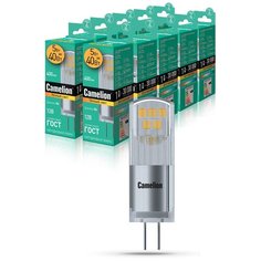 Набор из 10 светодиодных лампочек Camelion LED5-G4-JC-NF/830/G4