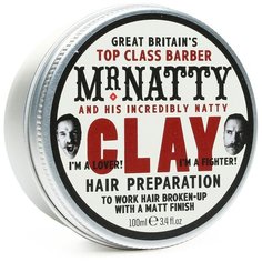 MR NATTY Глина Clay Hair Preparation, сильная фиксация, 100 мл