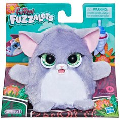 Интерактивная мягкая игрушка FurReal Friends Fuzzalots Котенок F1925, серый