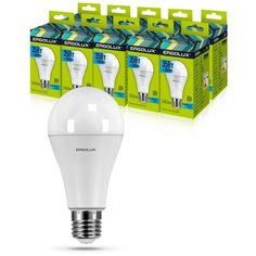 Набор из 10 светодиодных лампочек Ergolux LED-A70-35W-E27-4K