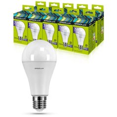 Набор из 10 светодиодных лампочек Ergolux LED-A70-35W-E27-6K