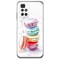 Силиконовый чехол "Пирамидка макарони 2" на Xiaomi Redmi 10 / Сяоми Редми 10 Case Place