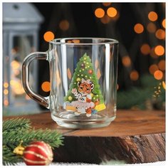 Кружка 200 мл "Тигренок. С Новым Годом" 7010532 Доляна