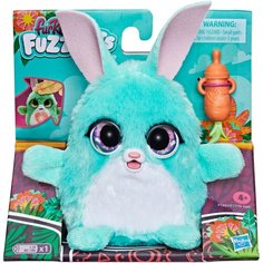 Интерактивная мягкая игрушка FurReal Friends Fuzzalots Кролик F1927, голубой