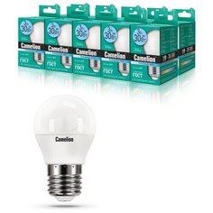 Набор из 10 светодиодных лампочек Camelion LED3- G45/845/E27