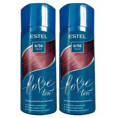 Эстель / Estel Love Ton - Оттеночный бальзам для волос тон 6/56 Махагон 150 мл