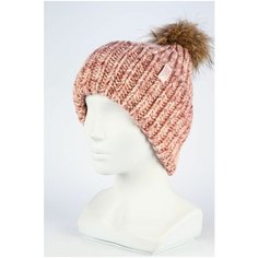 Бини с помпоном Ferz Джерси цвет Серо- розовый размер Универсальный