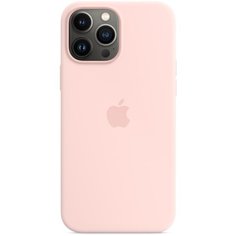 Силиконовый чехол для iPhone 13 Pro Max Apple Silicone Case with MagSafe, Chalk Pink [MM2R3ZE/A]