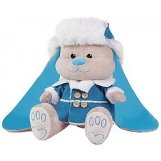 Мягкая игрушка Jack & Lin Зайчик Жак в дубленке и шапке 25 см