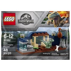 Конструктор LEGO Jurassic World 30382 Игровая площадка малыша Велоцираптора