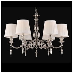 Люстра Newport 31700 31706/C без абажуров, E14, 360 Вт, кол-во ламп: 6 шт., цвет арматуры: бесцветный, цвет плафона: белый