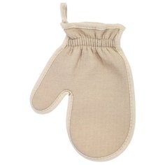 Мочалка Банные штучки "Королевский пилинг", варежка на резинке, в ассортименте, 19x23 см