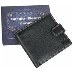 Кошелек Sergio Belotti 1818-03 Черный
