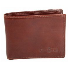 Бумажник Gianni Conti 907010 натуральная кожа коричневый