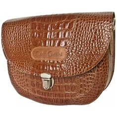 Кожаная женская сумка Carlo Gattini Amendola Светло- коричневый Brown