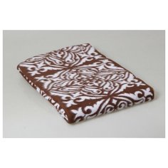ТМ Ярослав Одеяло 100% хлопок 140x205 жаккард орнамент коричневый 1_9