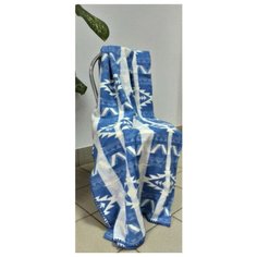 ТМ Ярослав Одеяло 100% хлопок жаккард 140х205 арт.3 синий