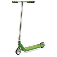 Детский трюковой самокат Hipe H6 2021, raw/green