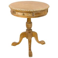 Столик журнальный MK-2445-AB 60х60х71 см Античный бежевый МиК