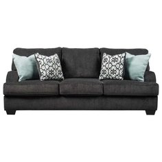 Диван Charenton 1410139 3- местный раскладной 236х104х99 см Серый Ashley