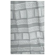 ТМ Ярослав Одеяло 100% хлопок жаккард 140х205 Греция (серый) в канте