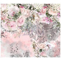 Фотообои Модный Дом "Взбалмошные розы" 270x300 см