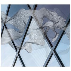 Фотообои Модный Дом "Объёмная вуаль" 270x300 см