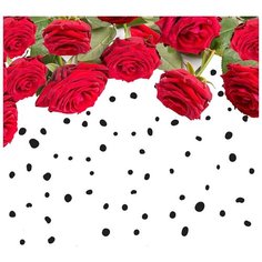 Фотообои Модный Дом "Точечная роза" 270x300 см