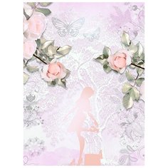 Фотообои Модный Дом "Дамский силуэт" 270x200 см