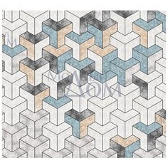 Фотообои Модный Дом "Встроенный куб" 270x300 см