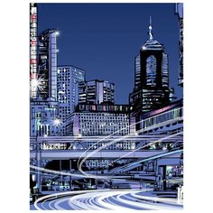 Фотообои Модный Дом "Гонконг" 270x200 см