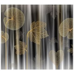 Фотообои Модный Дом "Золотые цветы надежды" 270x300 см