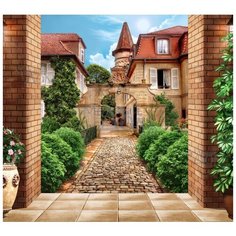 Фотообои Модный Дом "Фреска Италия" 270x300 см