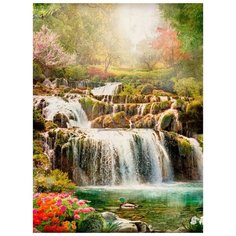 Фотообои Модный Дом "Красочный Пейзаж" 270x200 см